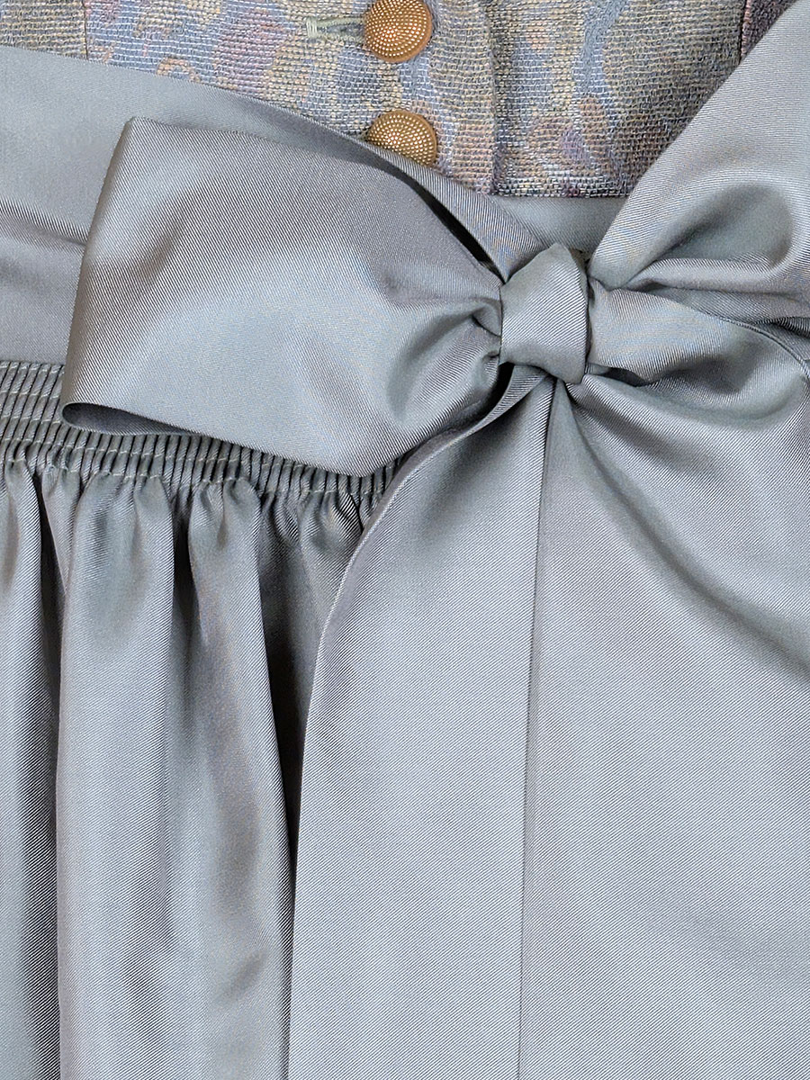 Hammerschmid Dirndl Pillersee, rauchblau, 80lg #6