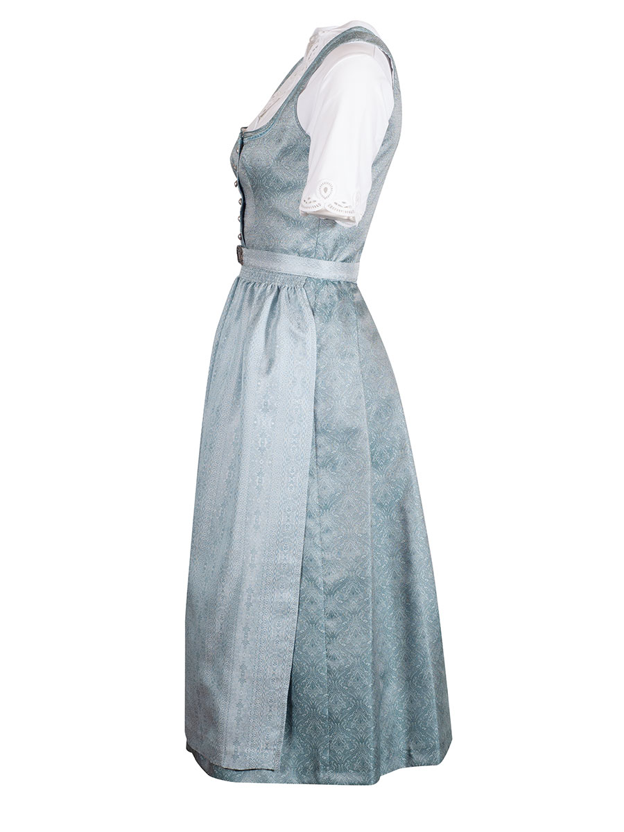 Wenger Dirndl Freiya, festlich, türkis, 80lg #2