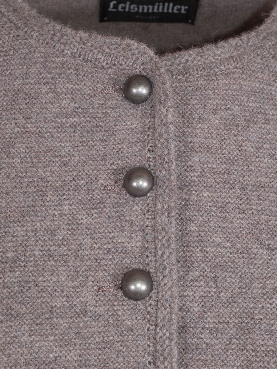 Astrifa Capua Dirndl-Strickjacke, schlamm, Kugelknöpfe #3