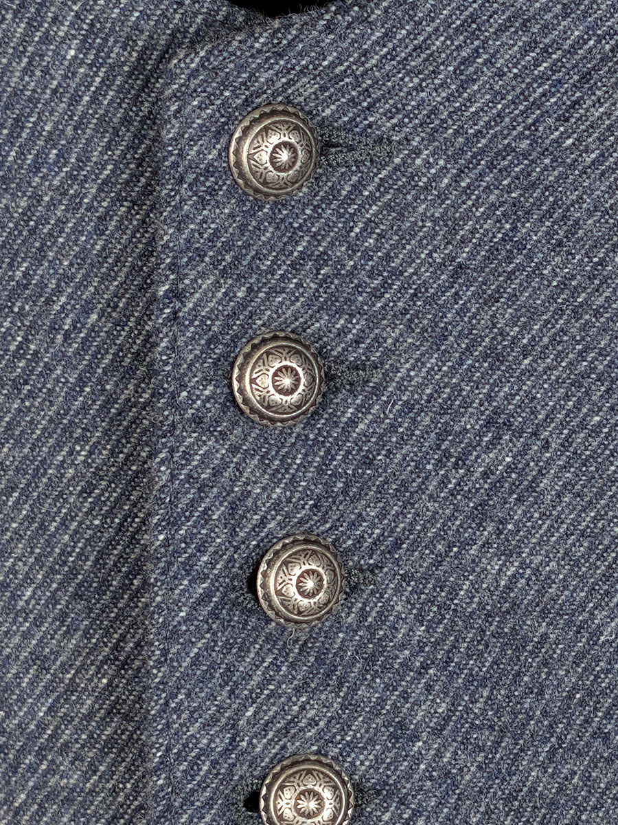 Orbis Herrenweste mittelblau, Ketterl #2