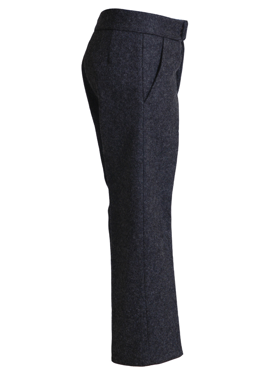 Kinder-Lodenhose Berlin grau #2