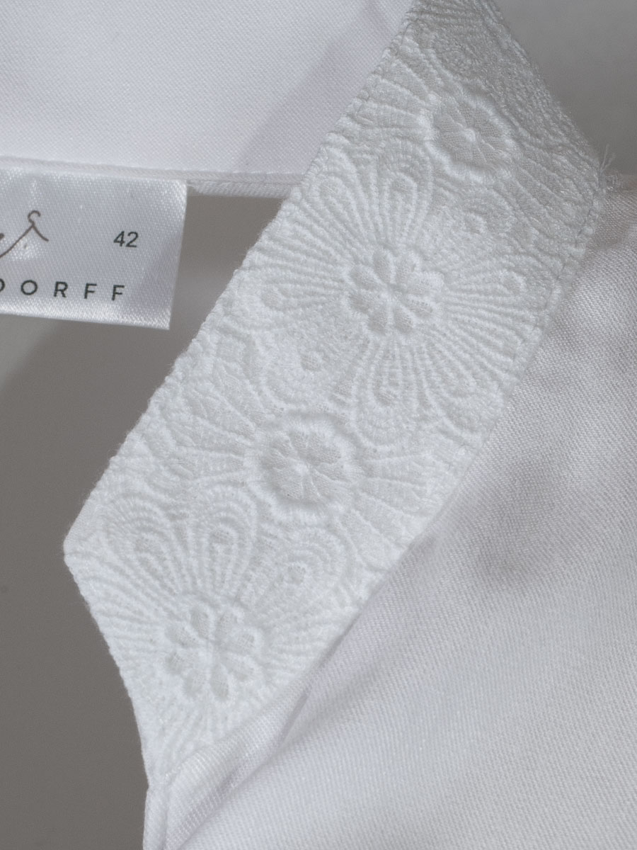 Waldorff Damenbluse festlich, weiß, 3/4-Arm #3