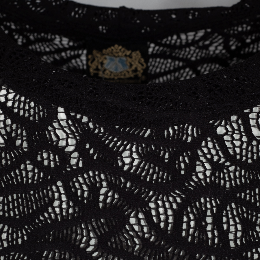 Hammerschmid Dirndlbluse Alina, schwarz, Spitze #3