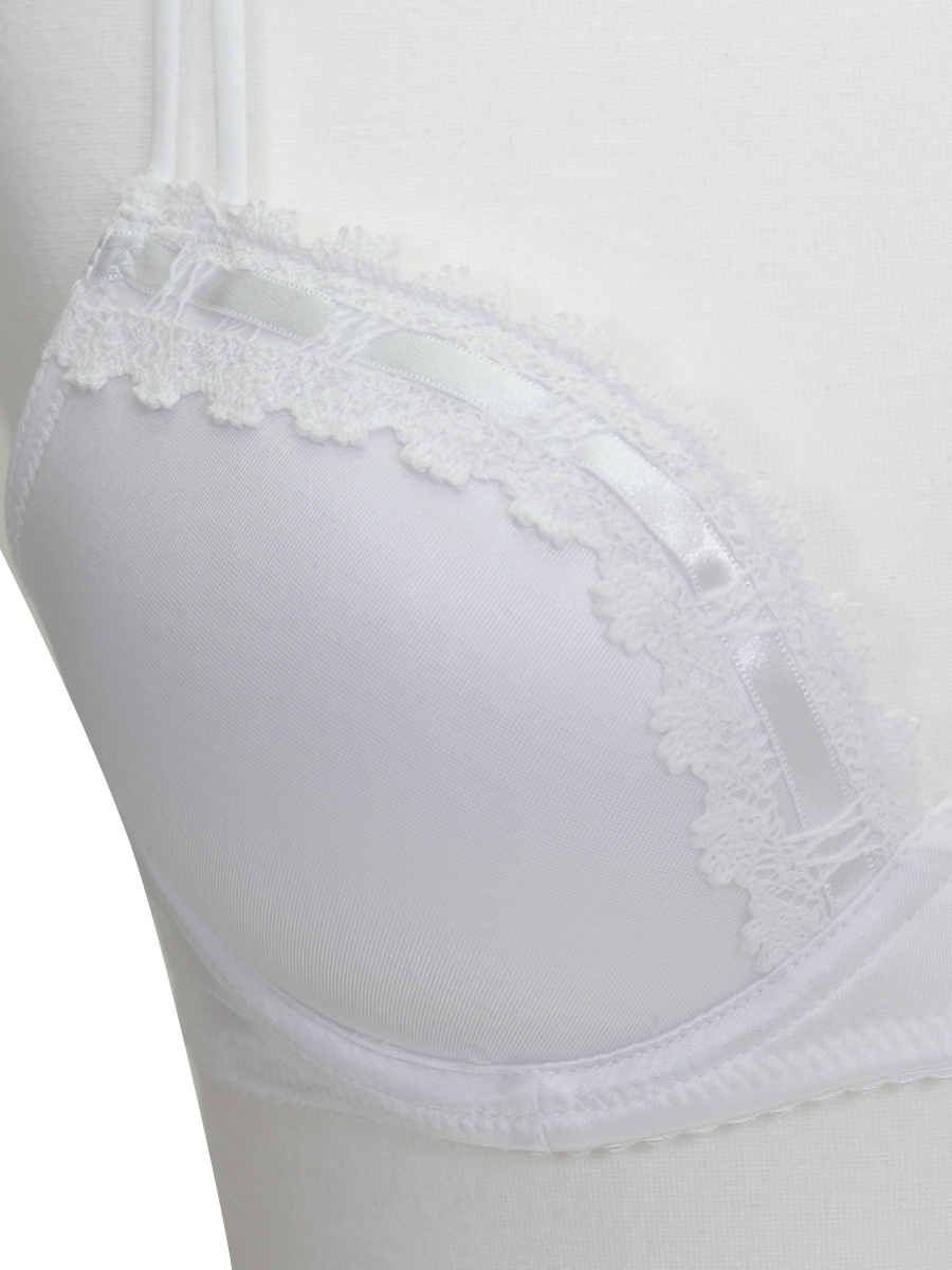 Hammerschmid Dirndl-BH mit Bügel und Push weiß #2