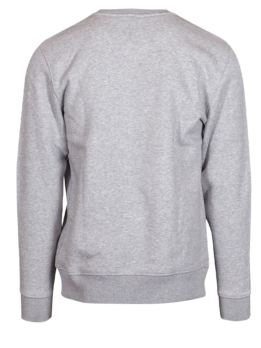 Viererspitz Cambi Sweater unisex, Flanell hellgrau, Biobaumwolle #4