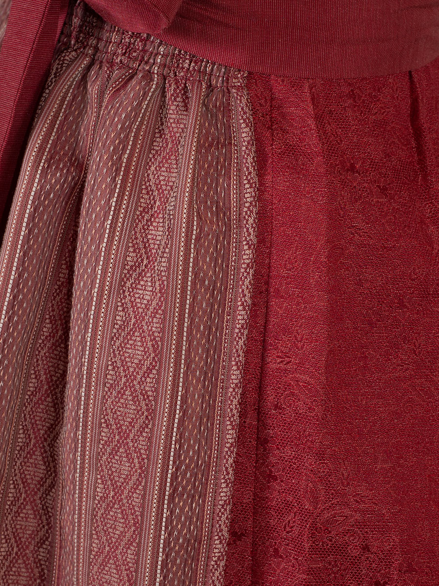 Wenger Dirndl Jojo, festlich, terracotta, 70cm #5