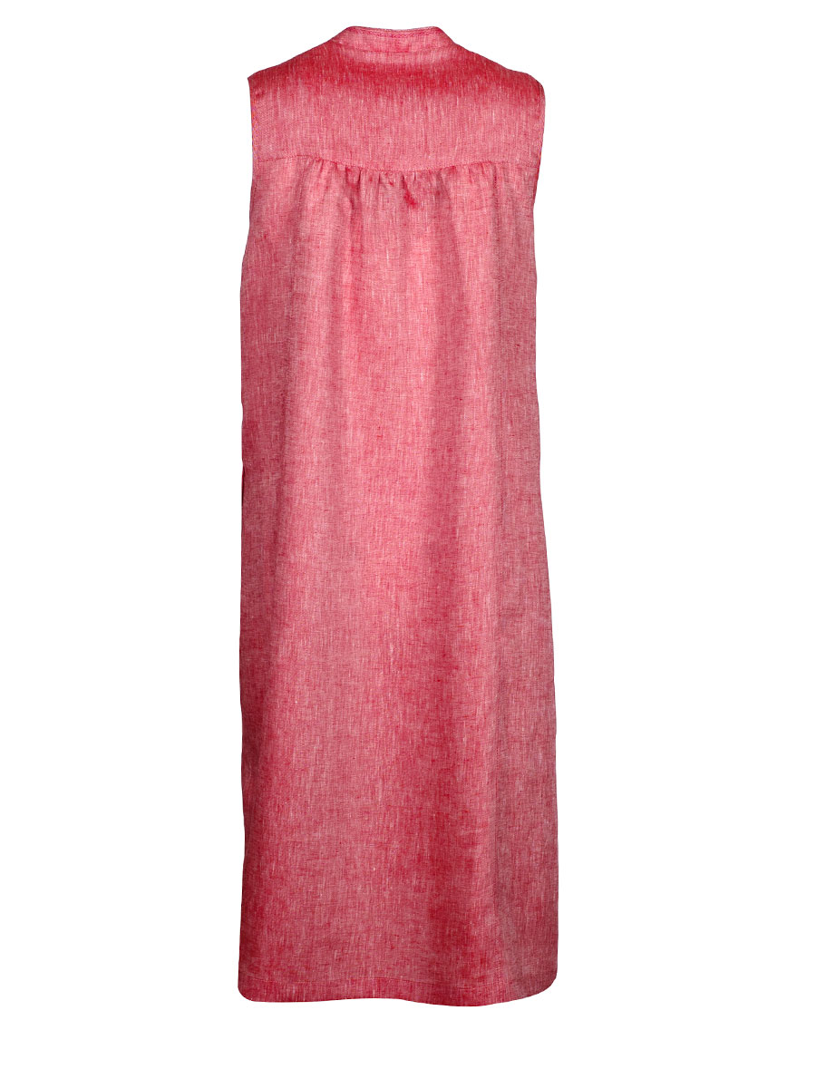 Anno Domini Leinenkleid Hitzgwandl Lena, rot #3