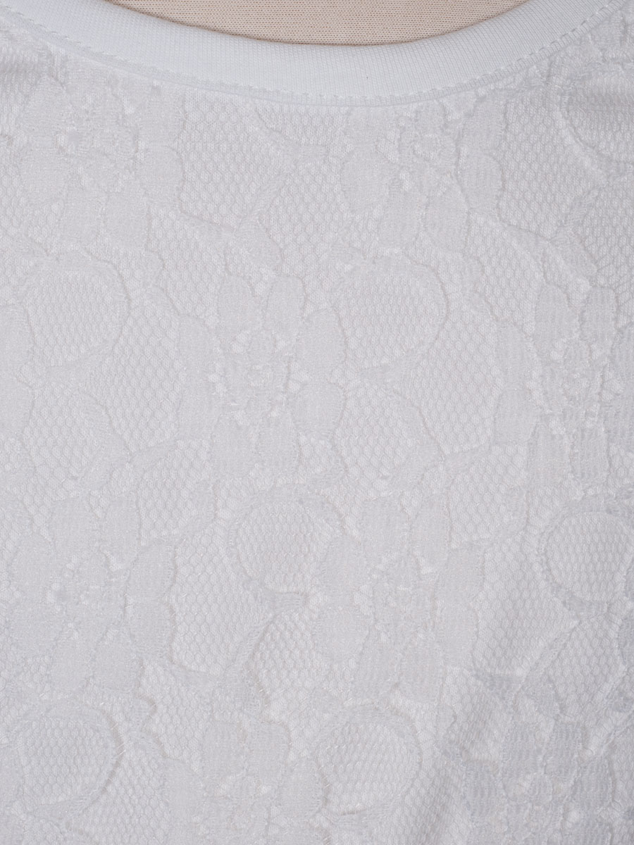 Isar Trachten Mädchen Langarmshirt, Spitze #3