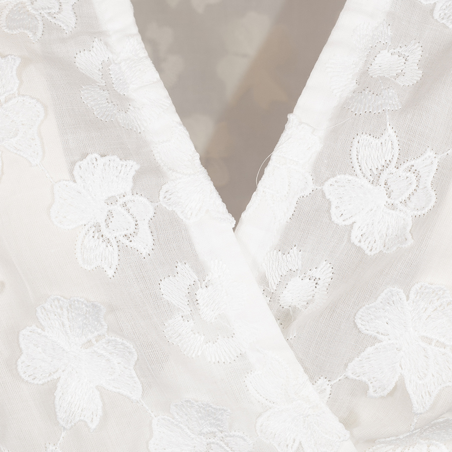 Waldorff Dirndlbluse Amber, creme, Ballonärmel, Blumen #4