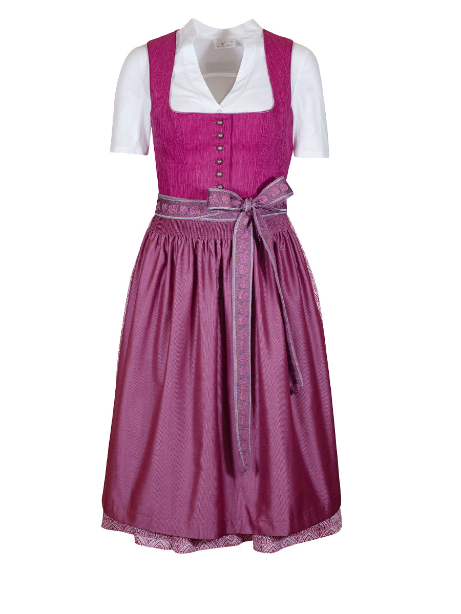Country Line Dirndl, pink, festlich, 70lg #1