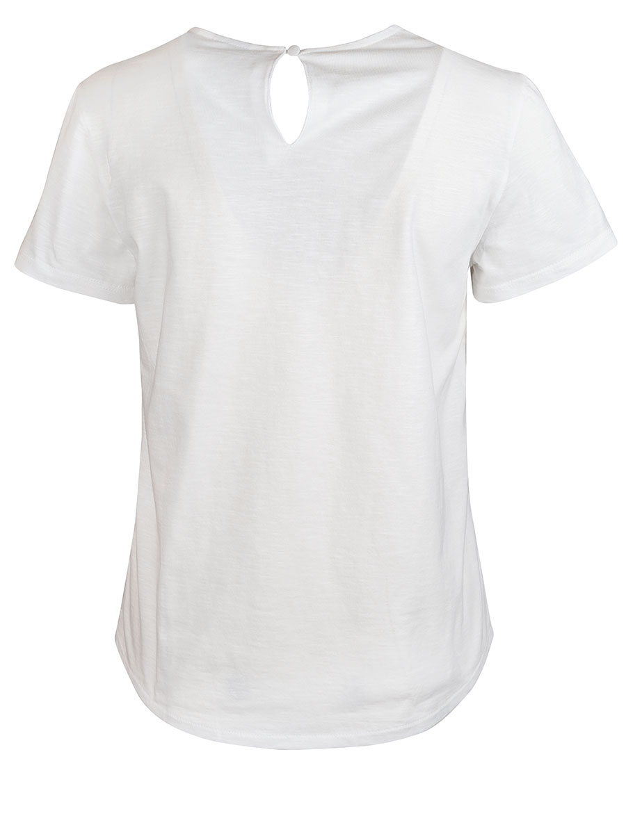 Hammerschmid Bluse Frauke, weiß, Lochmuster #3