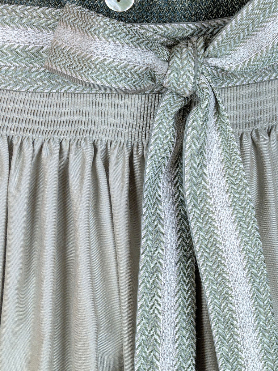 Hammerschmid Leinendirndl Koflersee, grün-lindgrün, 80lg #4