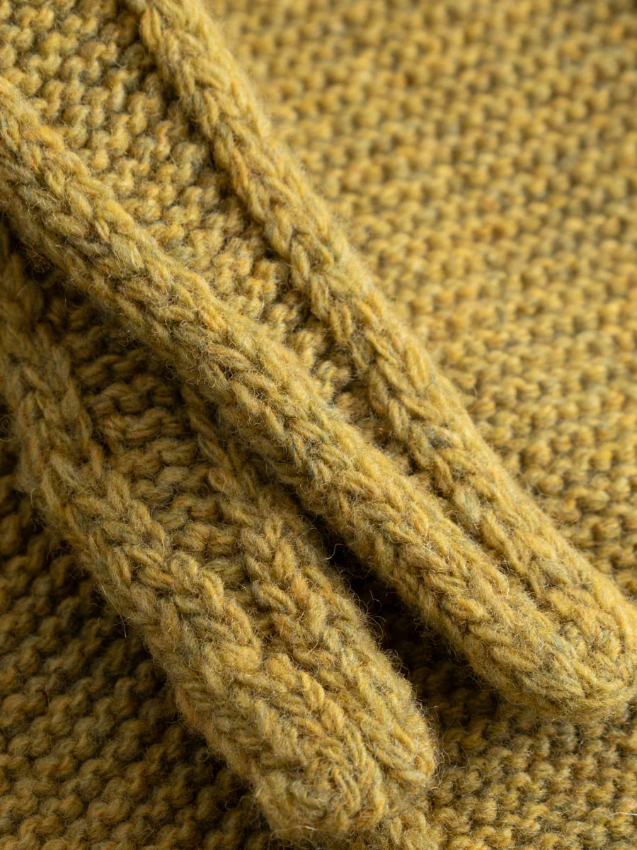 Stapf Strickschal Sophie, stroh #3