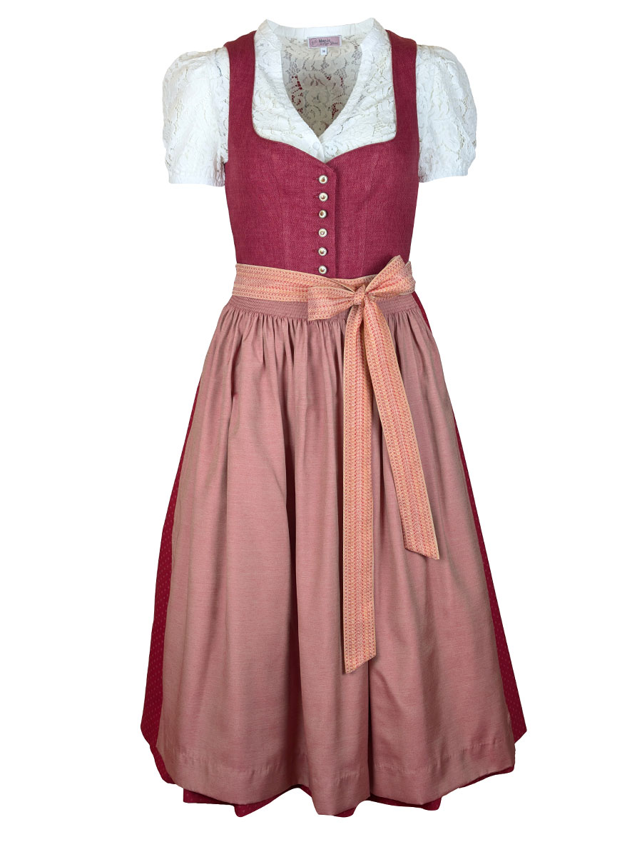 Hammerschmid Dirndl Rothsee, rot, 80lg #1