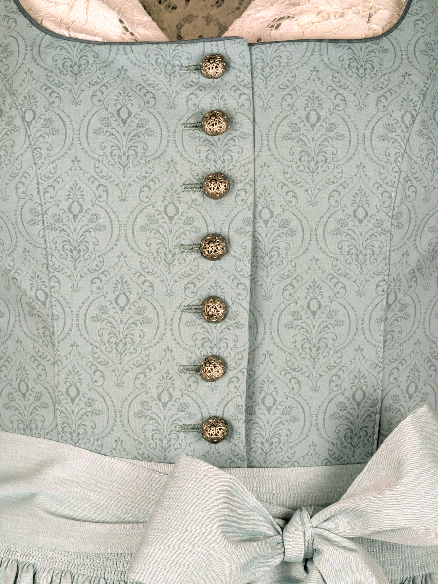 Hammerschmid Dirndl Koflersee, grün gemustert, 80lg #5