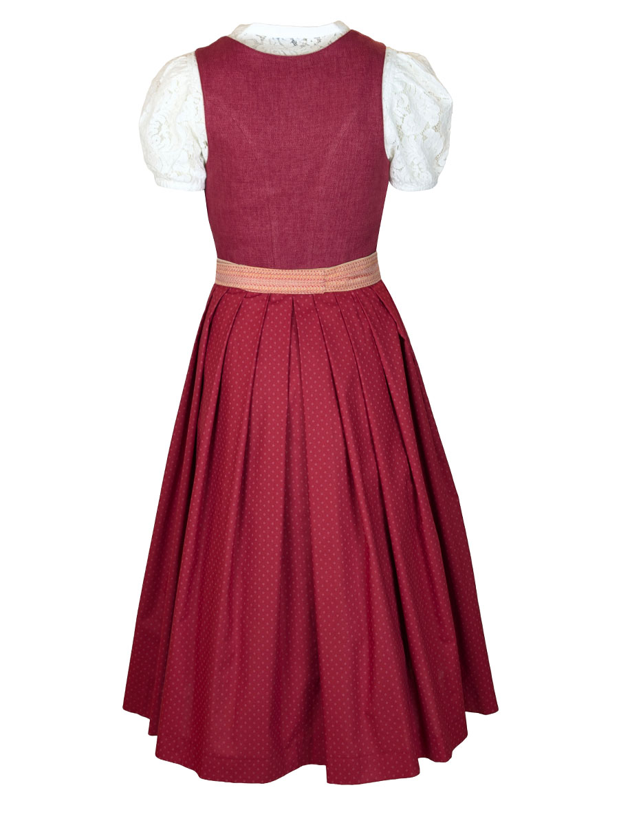 Hammerschmid Dirndl Rothsee, rot, 80lg #3
