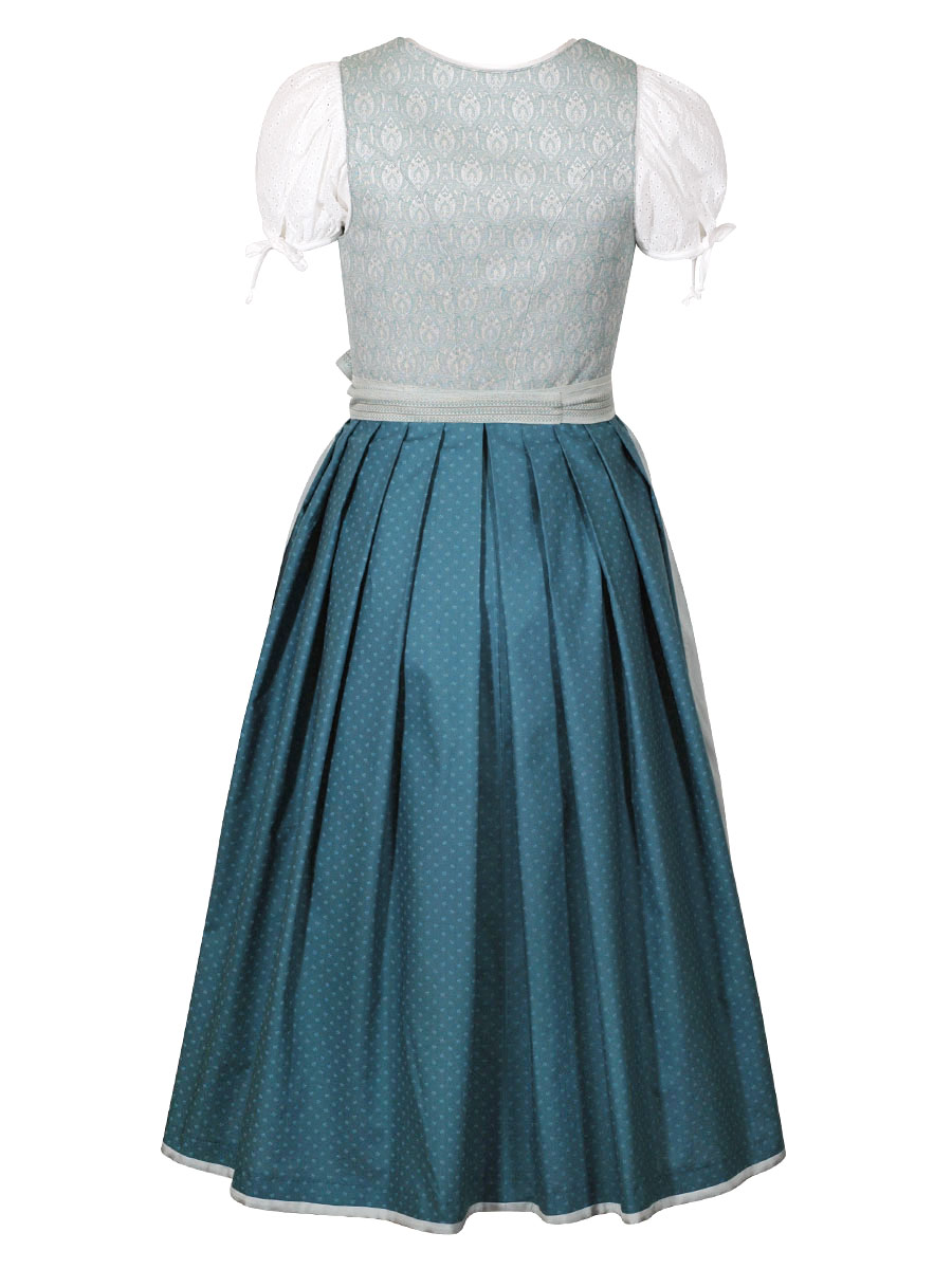 hausg'macht Dirndl Rothsee, petrol, festlich, 80lg #3