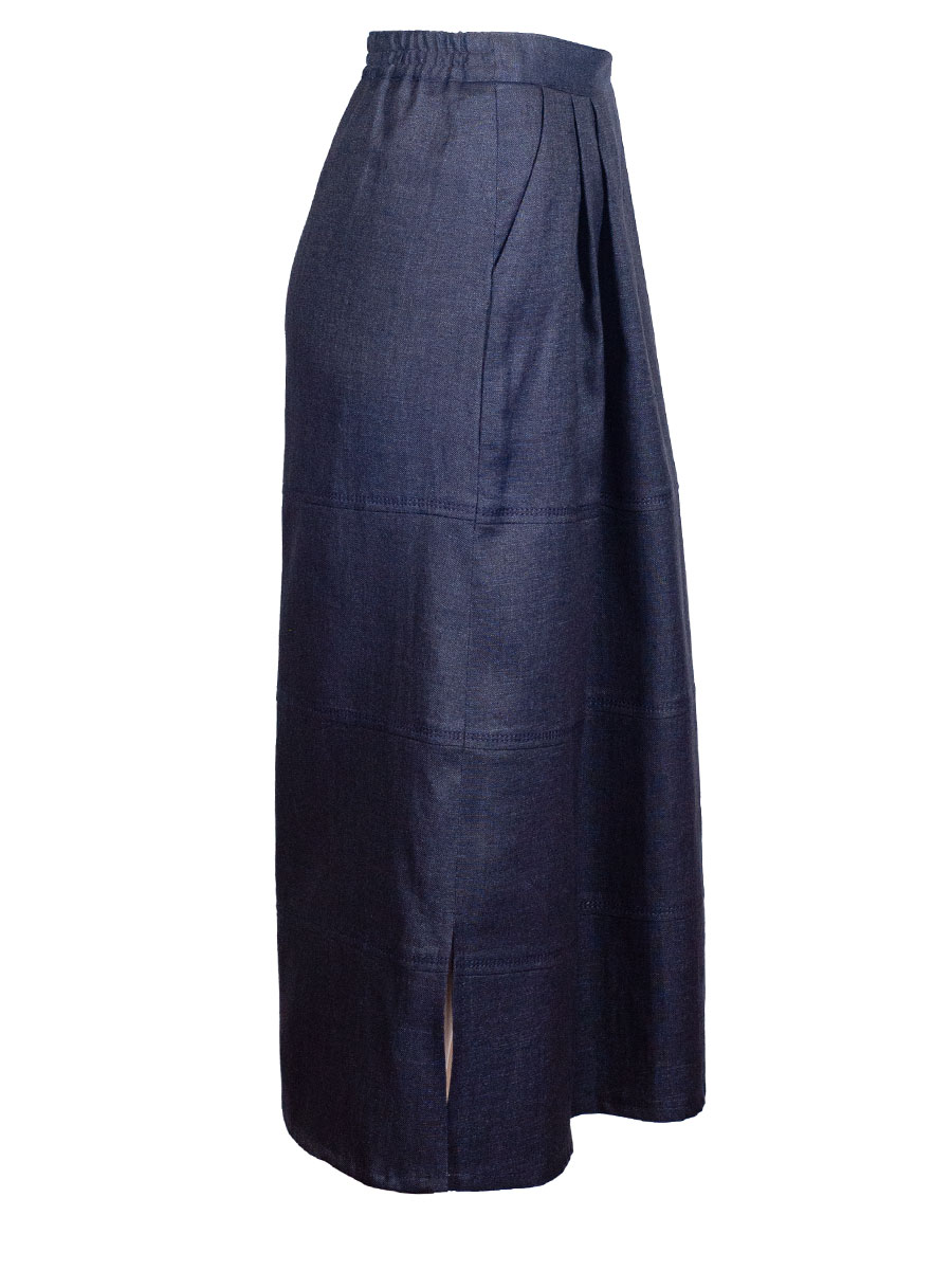 Feli und Hans Sommerrock Roxi, marine, Quernähte #3