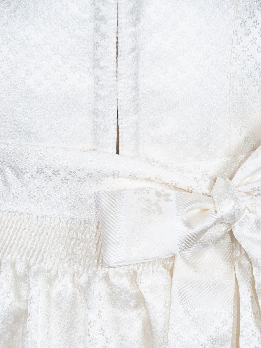 Feli und Hans Shirley Nelda, Hochzeitsdirndl creme, festlich #3