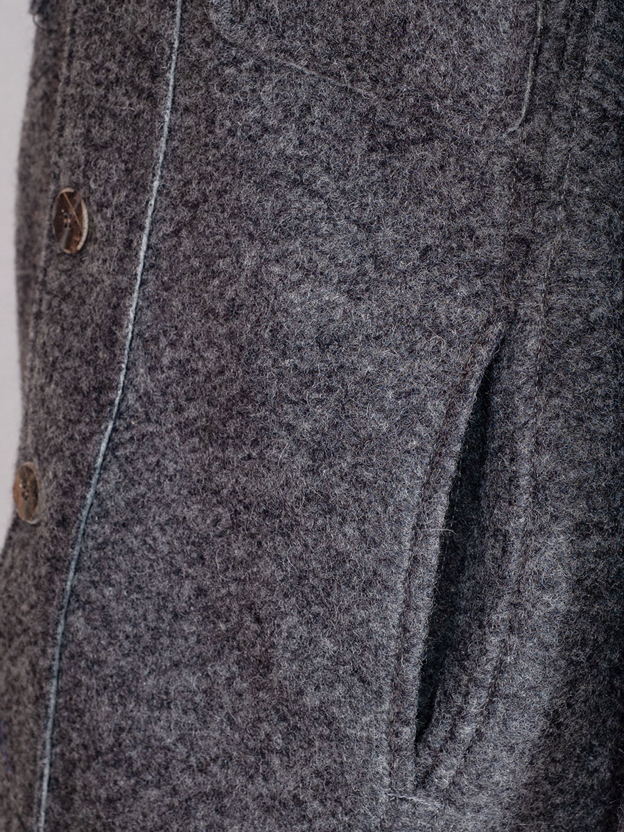 Murk Outdoorjacke Anif, Flauschloden, grau #4