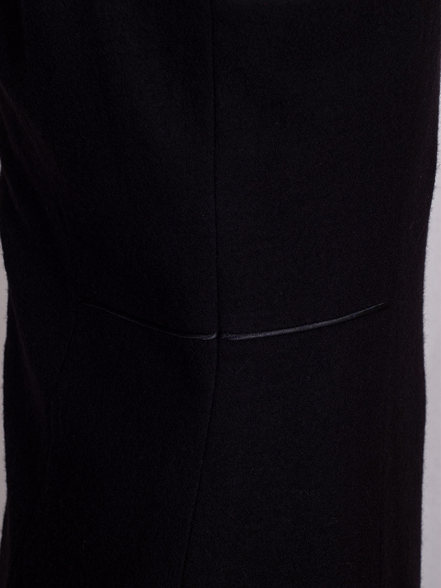 Hiebaum Lodenkleid schwarz, elegant, Trägerkleid #3
