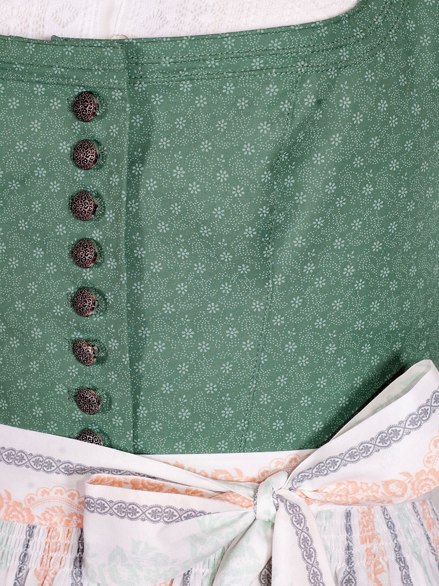 Wenger Ulla Baumwolldirndl, jade, 70cm #5