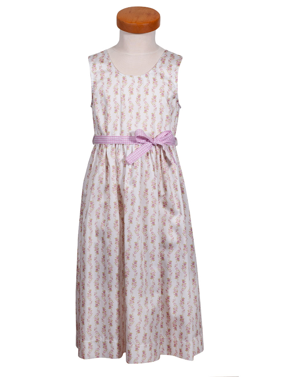 Berwin & Wolff Sommerkleid, Kinder, weiß mit rosa Rosen #1