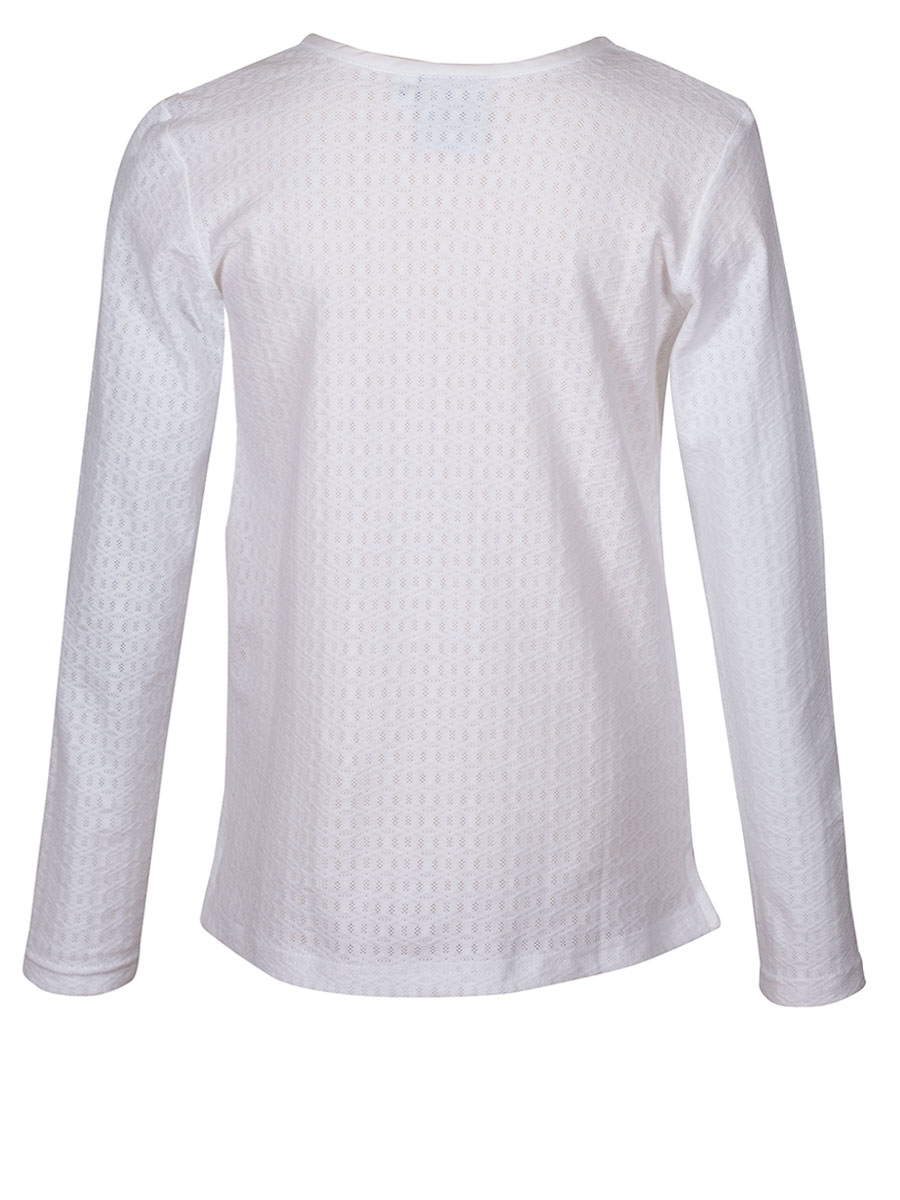 Hammerschmid Vreni Langarmshirt, Mädchen, weiß #3