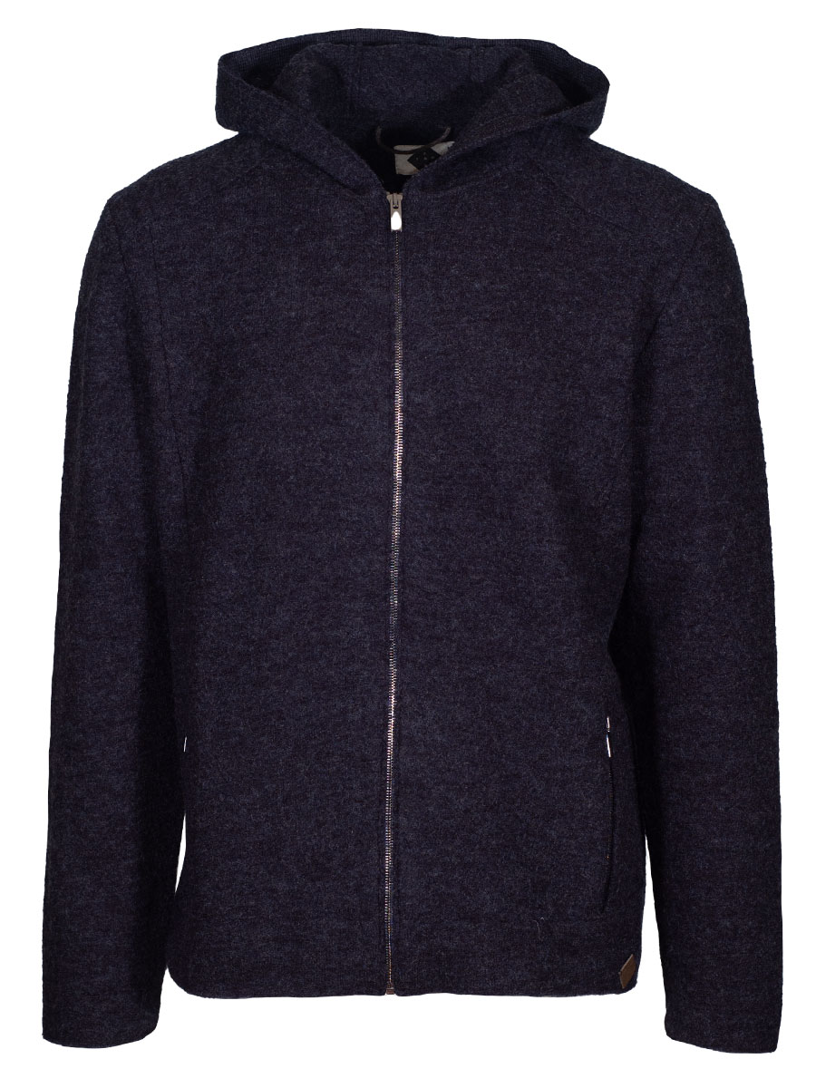 Stapf Walkjacke, Menard, nachtblau, Kapuze, Reißverschluss #1
