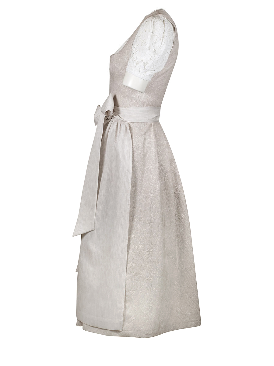 Wenger Dirndl Bianca, beige, festlich, 80lg #4