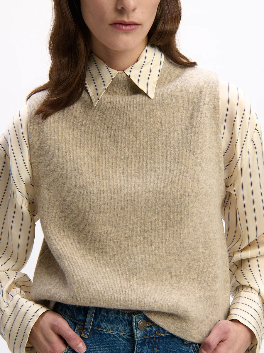 Stapf Pullunder Karla, lero, beige, leger #2