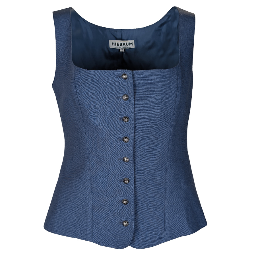 Hiebaum Leinenmieder blau #1