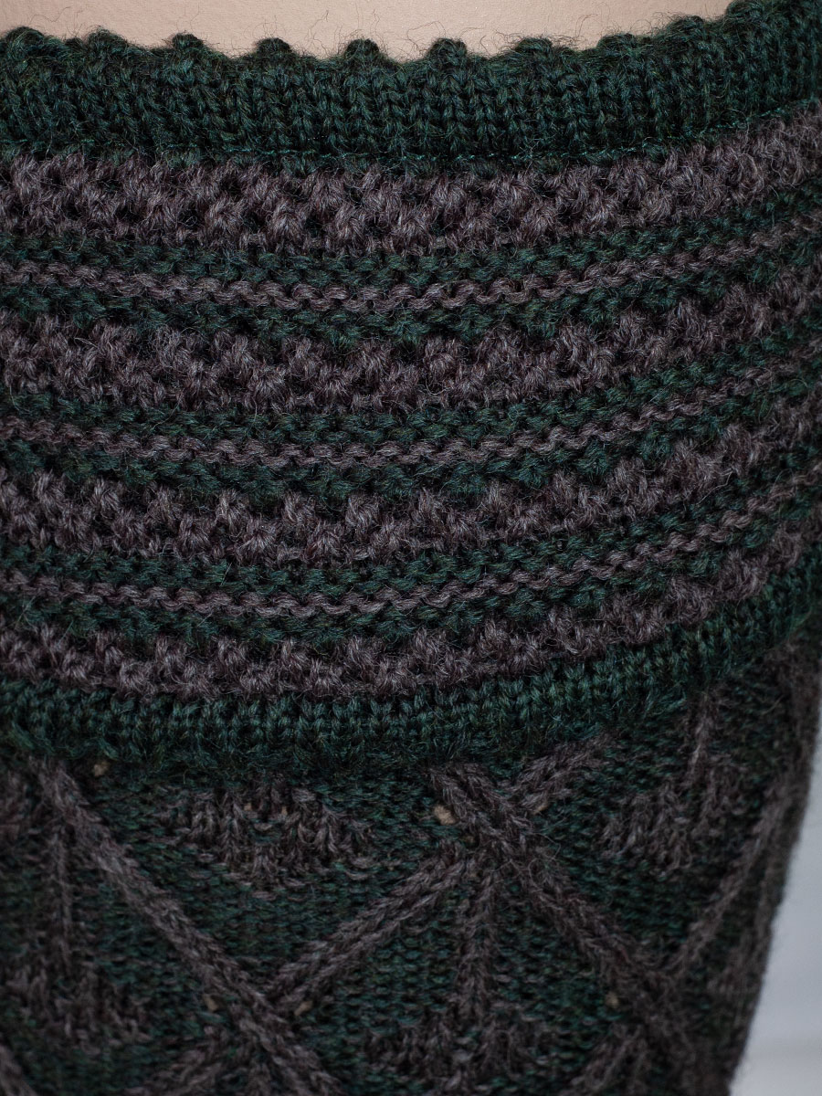 Gottseidank Loferl Badersee beluga-tanne mit Socken #2