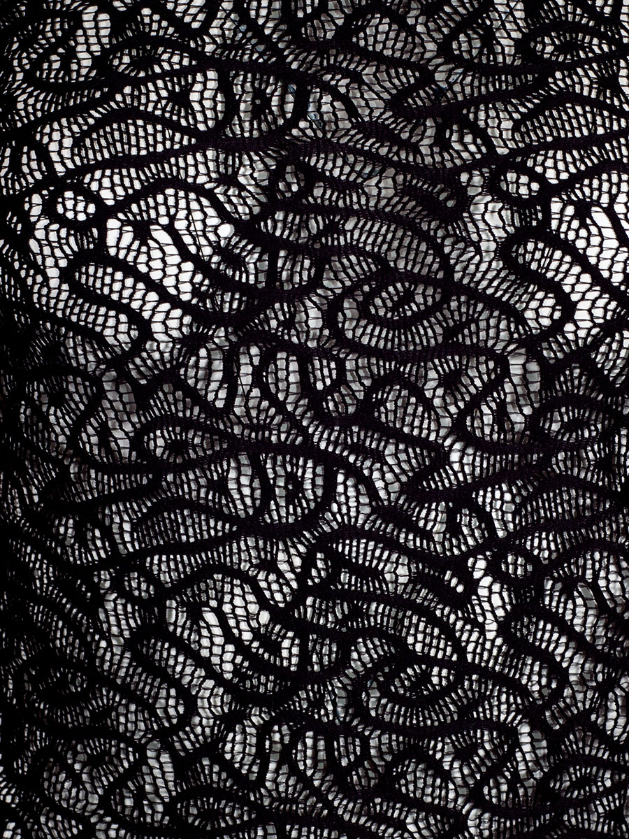 Hammerschmid Langarmshirt Judy, Spitze, schwarz #3