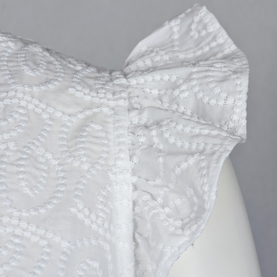 Waldorff Dirndlbluse Felia, weiß, Flügelarme #2