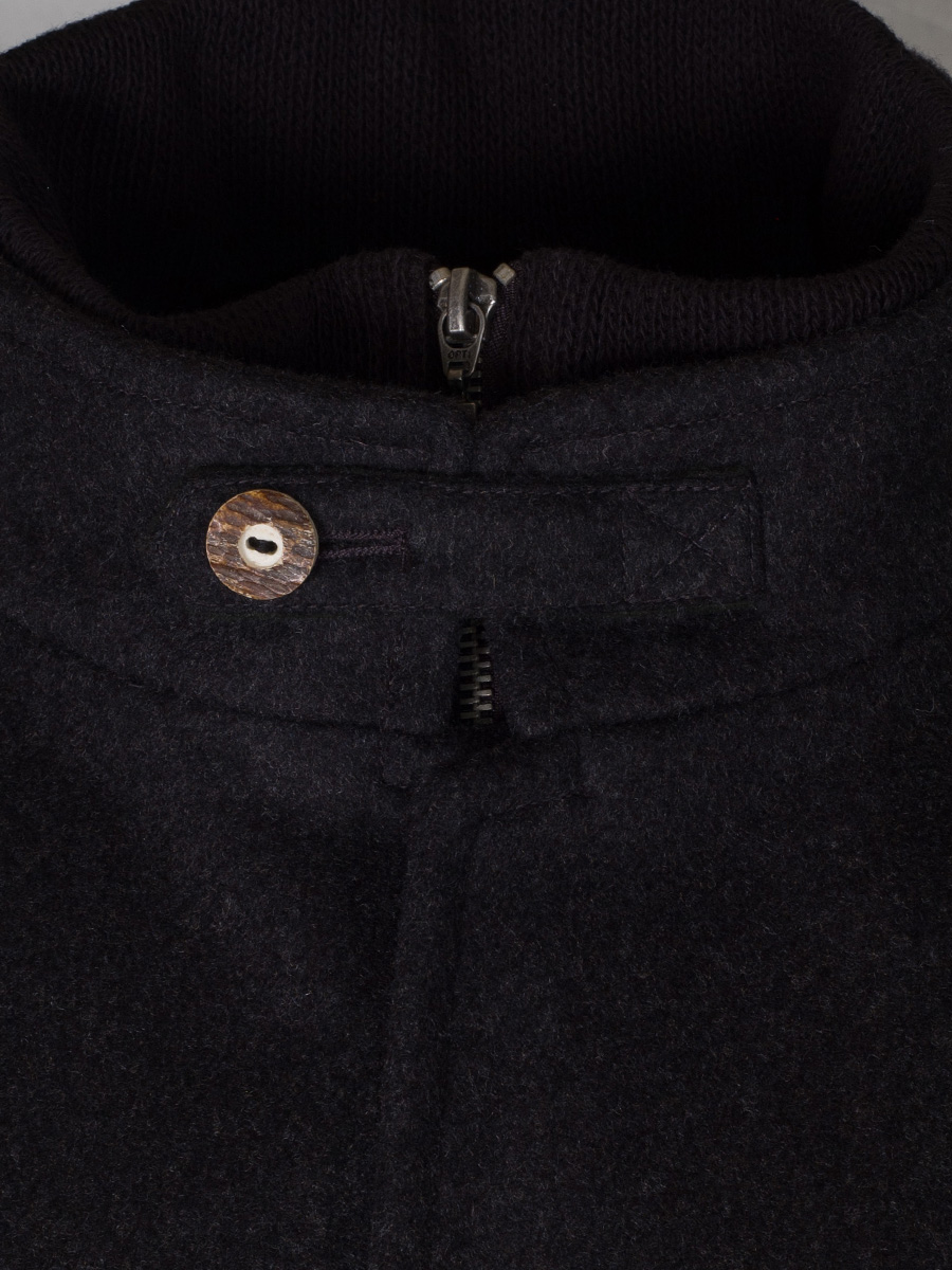 Lodenmantel Wallberg, anthrazit, klassisch, lang #3