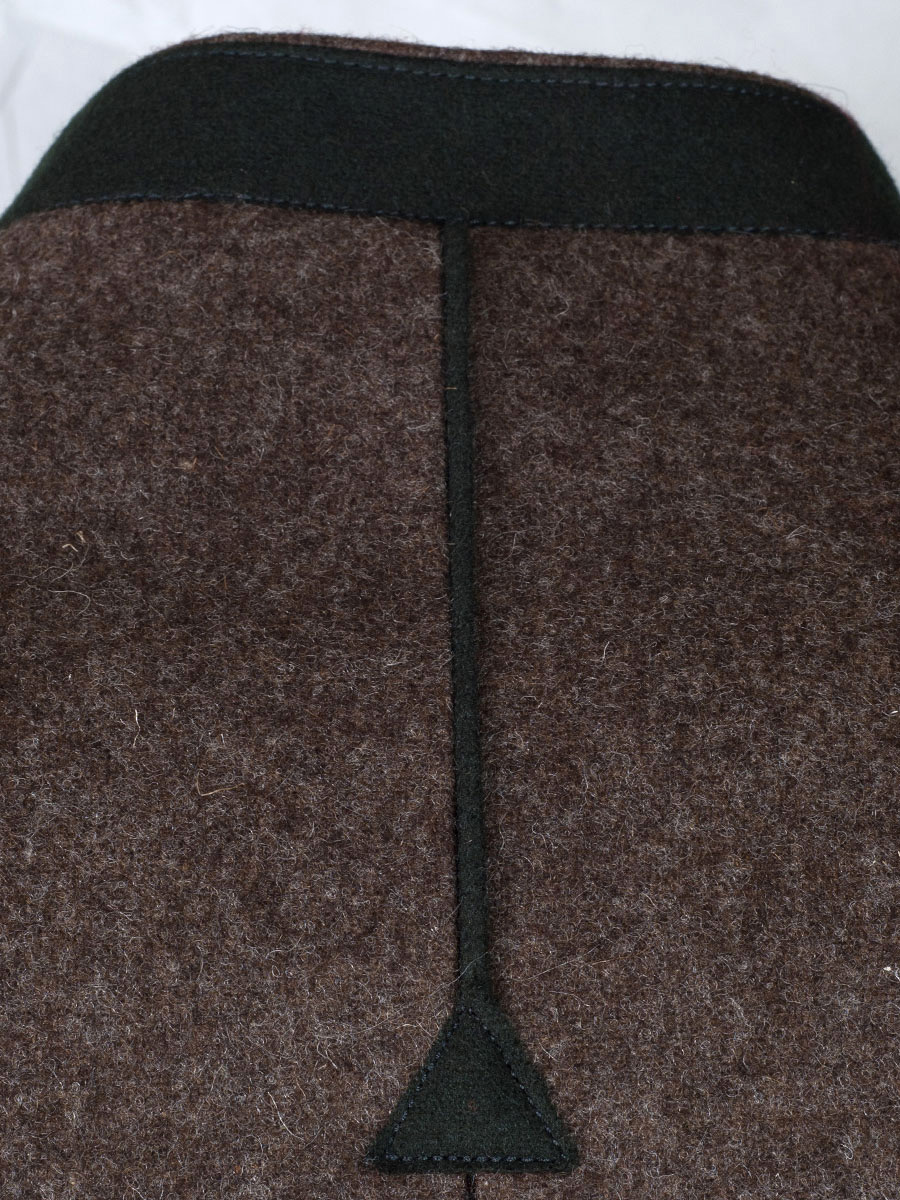 Kultkluft Reversjoppe Kreuzeck mit Strickarm, braun #10