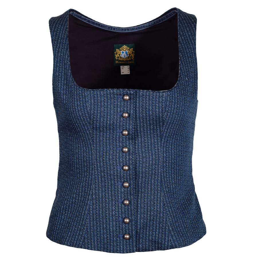 Hammerschmid Spenzer Storo, blau, tailliert #1
