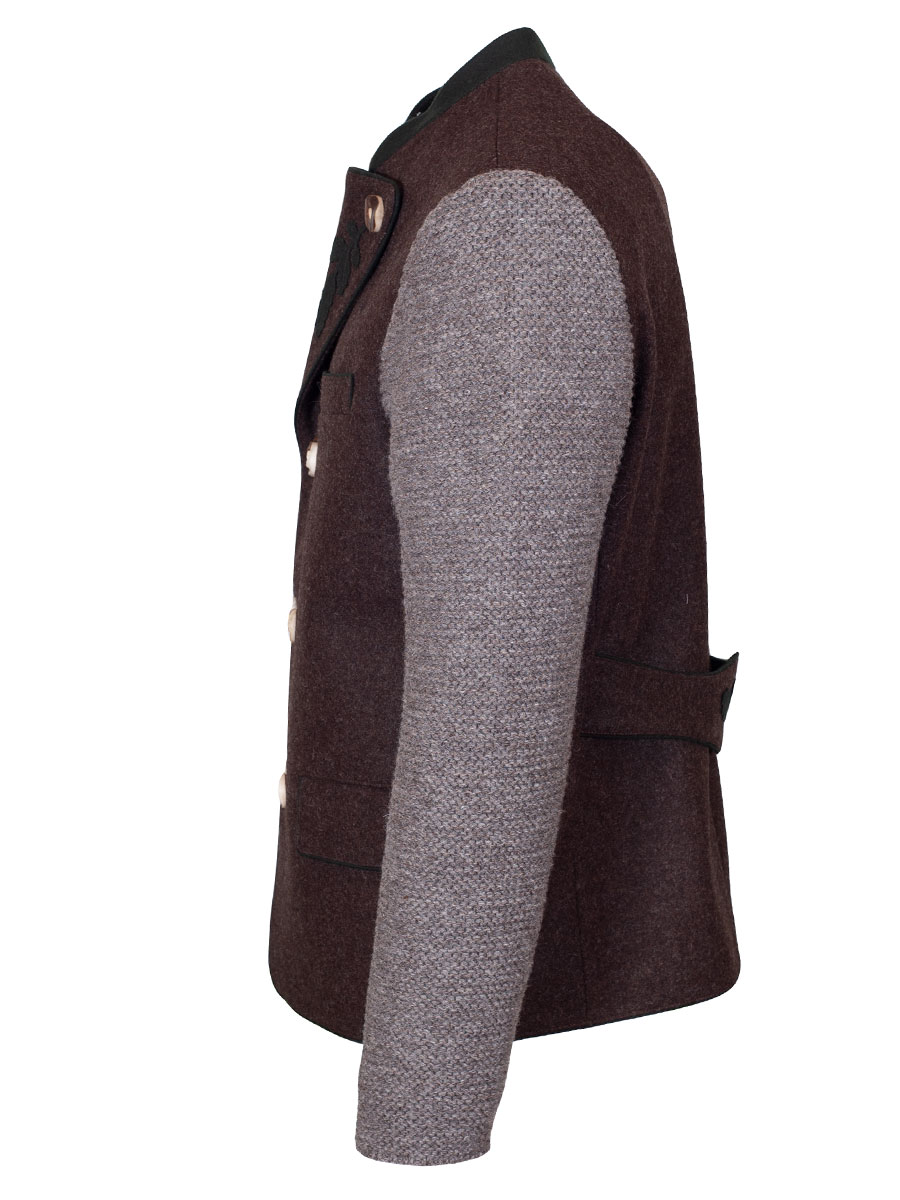 Reversjoppe Tölz mit Strickarm braun #3