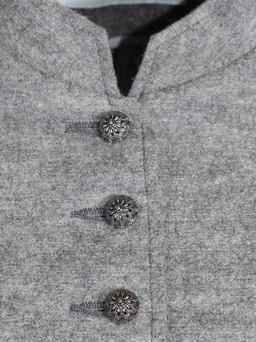Anno Domini Design Walkjacke Alina, steingrau, Schoßerl #5