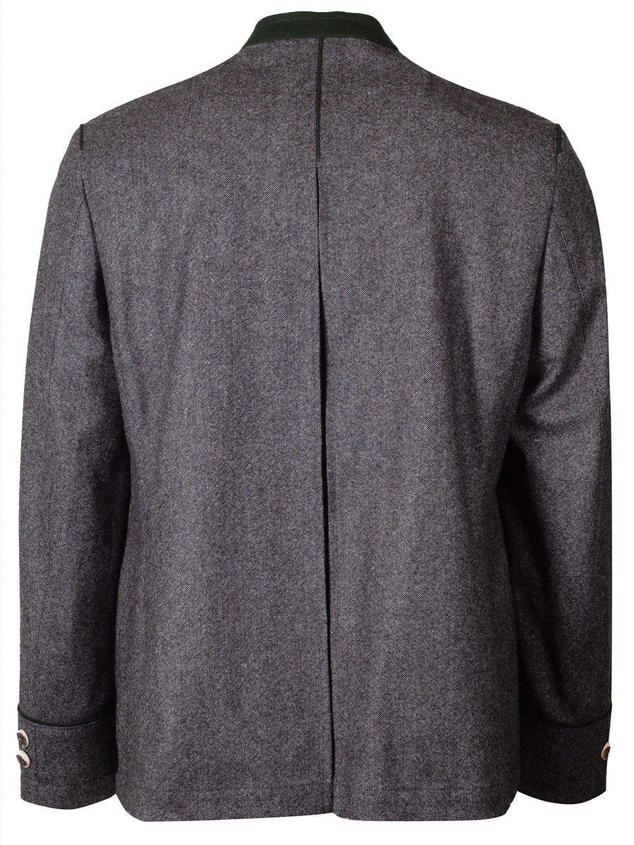 Viererspitz Lodenjoppe Lautersee Tweed, grau, hochwertig #3