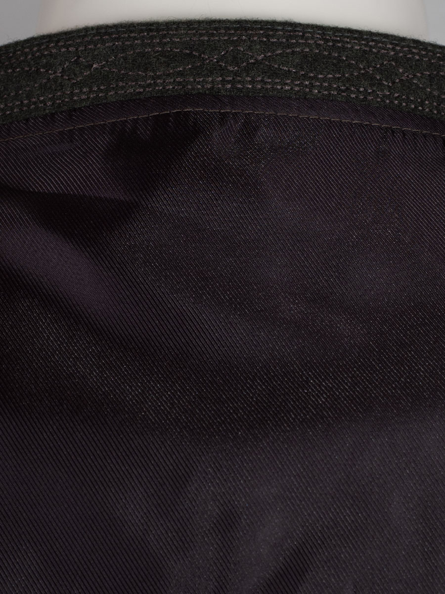 Orbis Herrenweste oliv, hochgeschlossen #4
