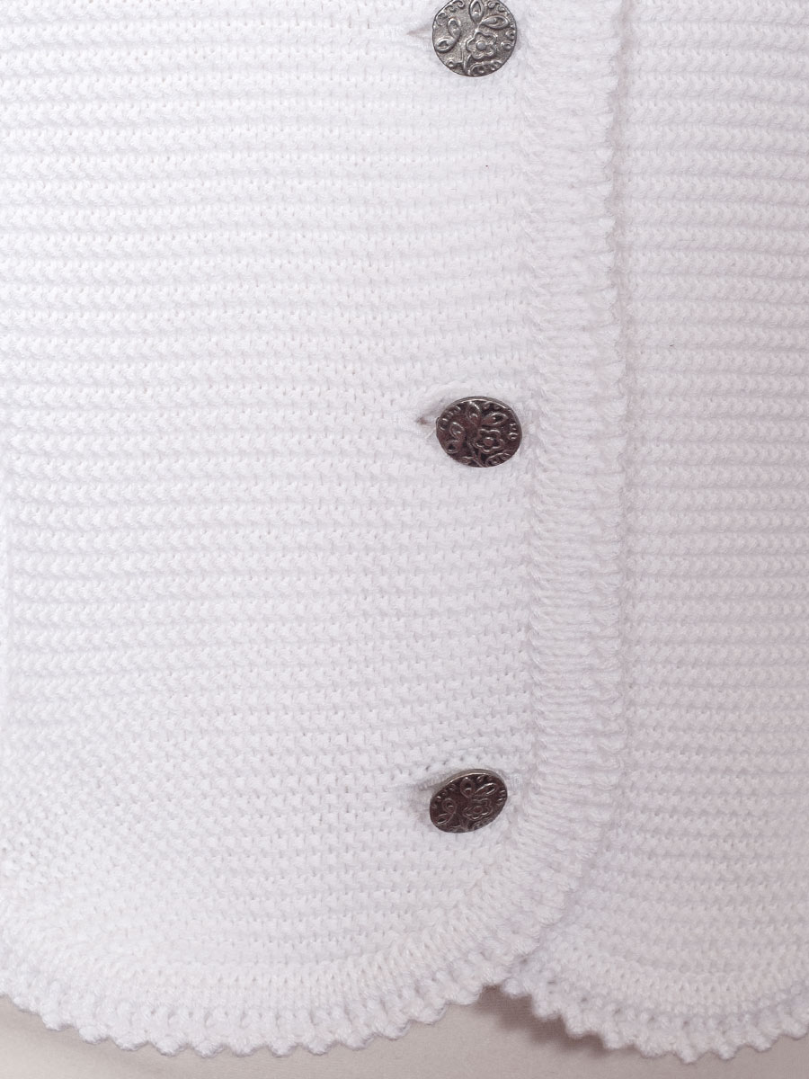 Ederer Kinder-Strickjacke weiß, Mädchen #4