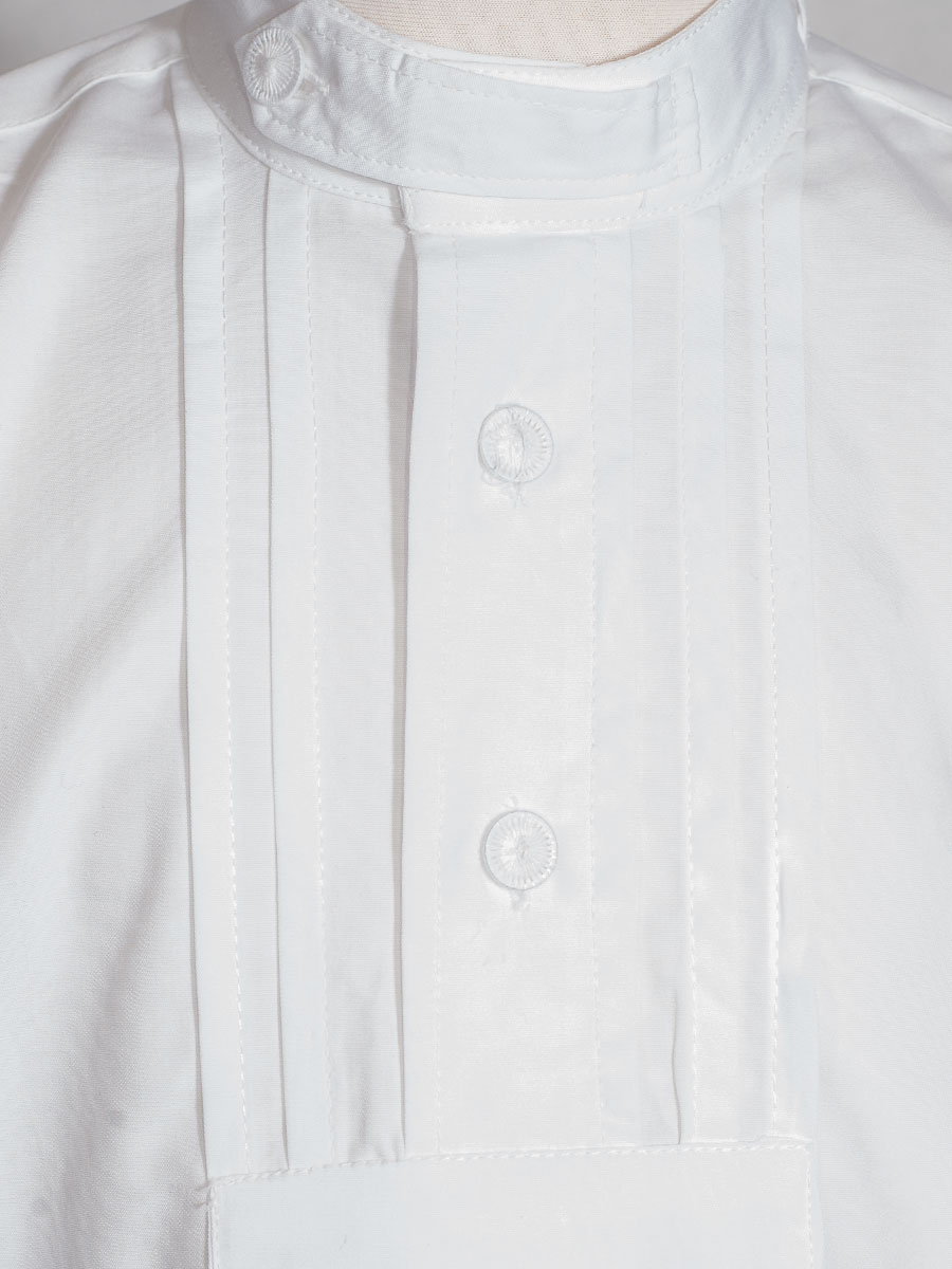 Ederer Buben-Kinderhemd festlich weiß, Stehkragen #3