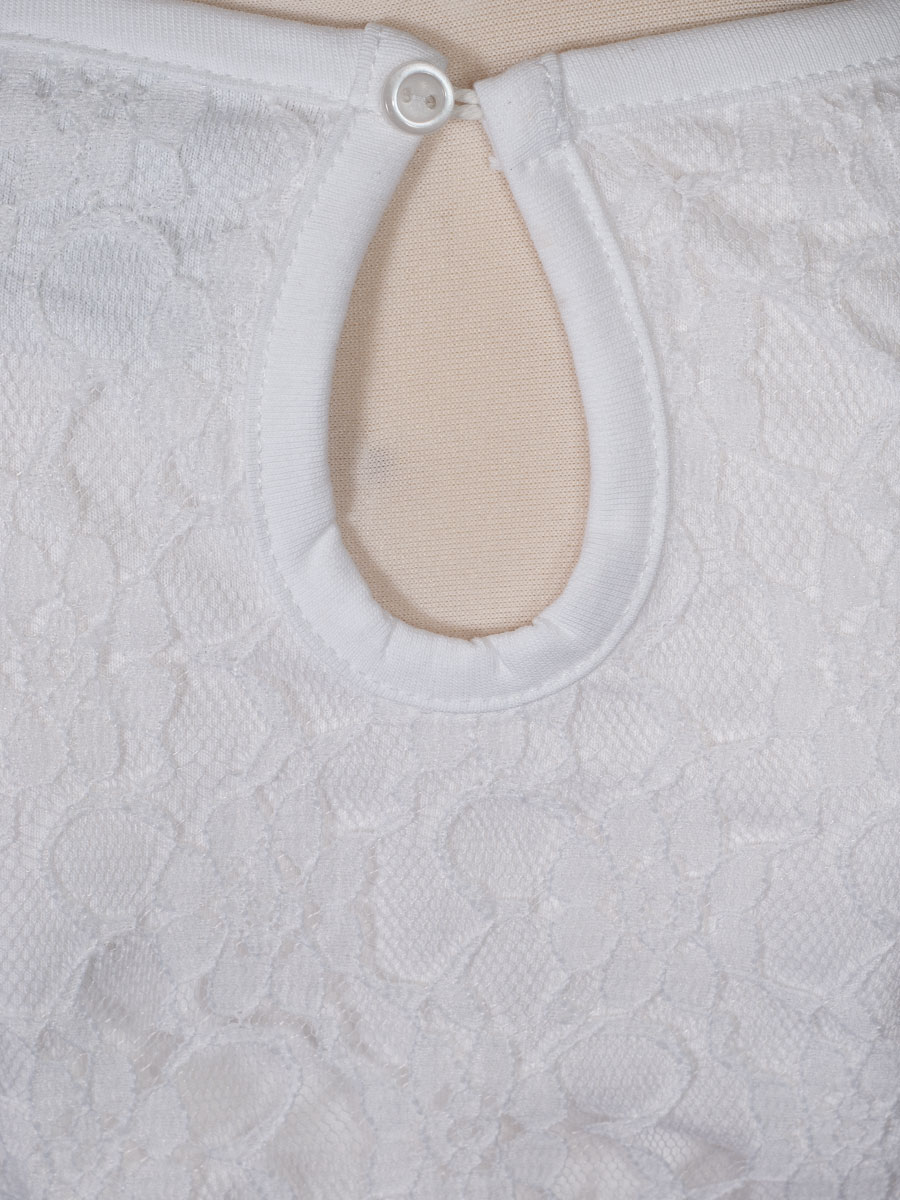 Isar Trachten Mädchen Langarmshirt, Spitze #4