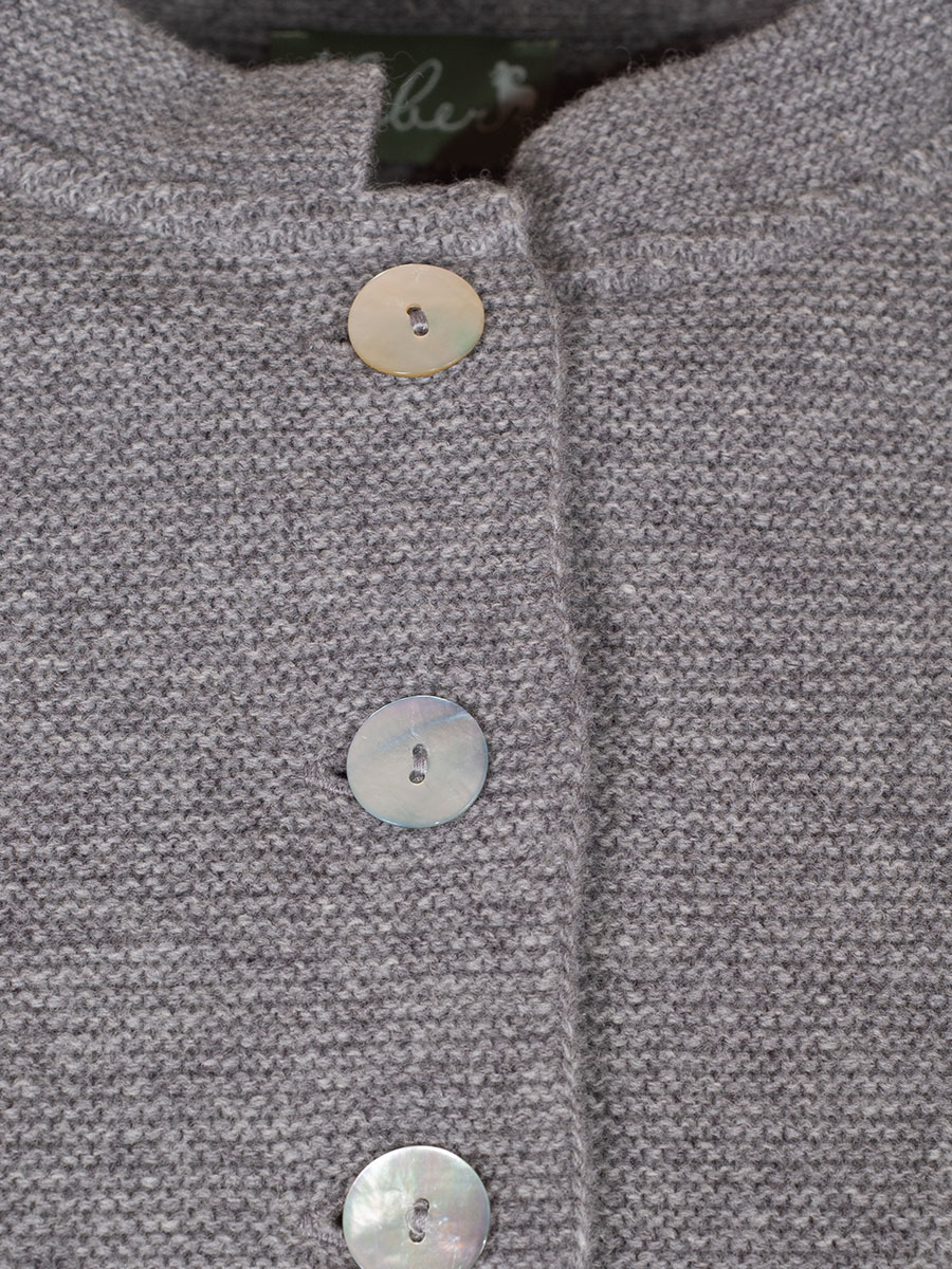 Huber Damen Strickjacke Nelly, grau-steingrau #3