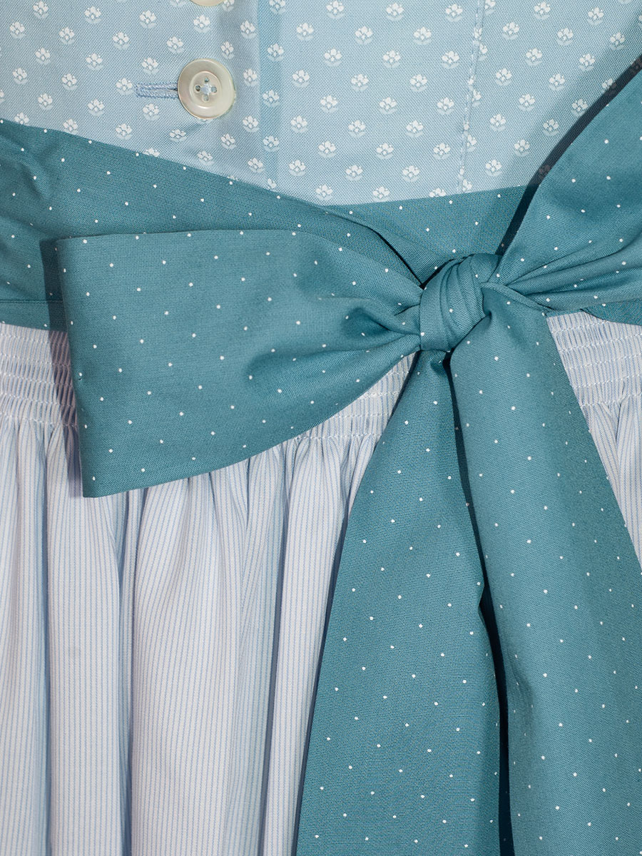 Hammerschmid Pillersee Baumwolldirndl, hellblau, 70lg #5