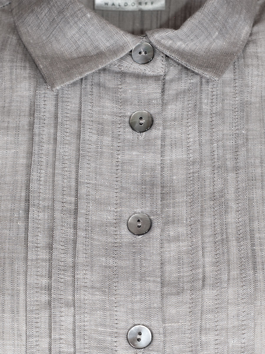 Waldorff Hemdkleid steinöl, mit Stoffgürtel, 3/4 Armen #4