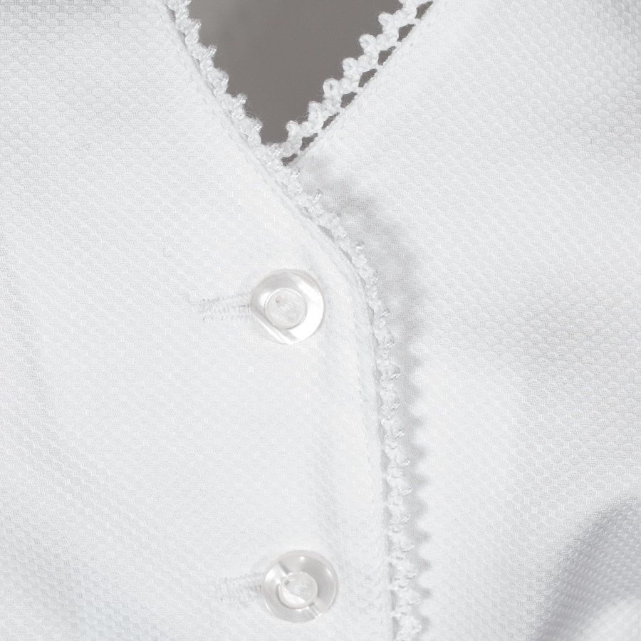 Wenger Dirndlbluse Flora, ohne Arme, V-Ausschnitt #3