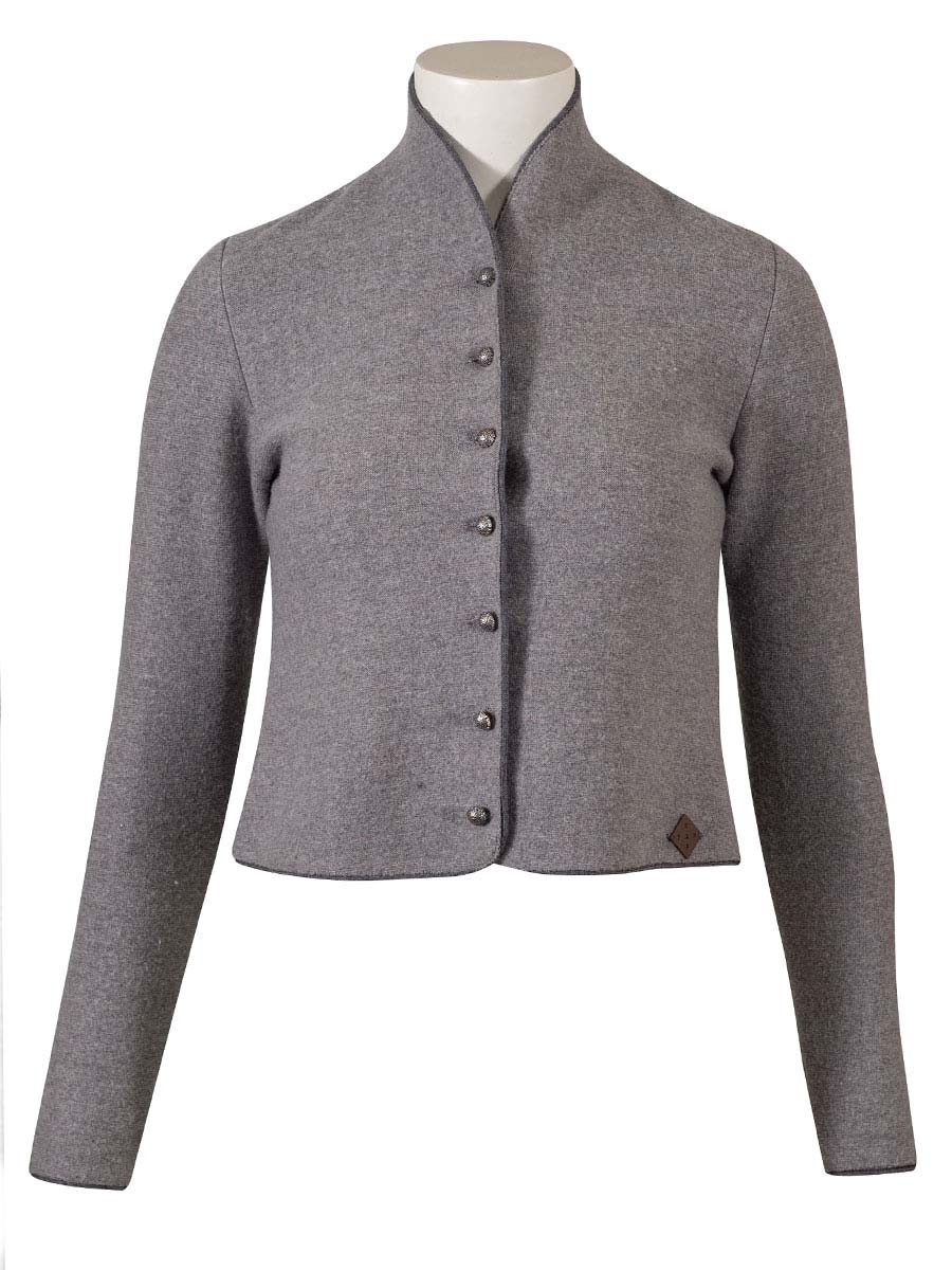 Stapf Walkjacke Bruna, Sommerwalk, grau, Kelchkragen #1